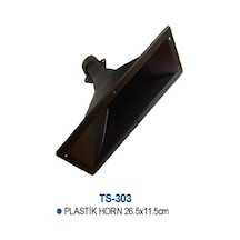 11.5X26.5 Dikdörtgen Plastik Horn 11.5Cmx26.5Cm Plastik Horn