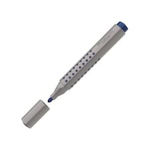Faber-castell Grip Flipchart Markör Yuvarlak Uç - Mavi Beyaz