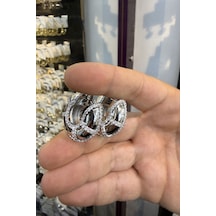 Beyaz Renkli Taşlı Küpe