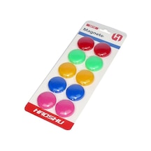 Panda 3Mm Mıknatıs 10'Lu Set - Buzdolabı Pano Mıknatısı 10 Adet