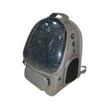 La Vista Lüx Dalton Kedi, Küçük Köpek Sırt Taşıma Çantası Gri 32-26-40cm