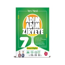 7. Sınıf Sosyal Bilgiler Adım Adım Zirveye Soru Bankası -  Newton Yayınları