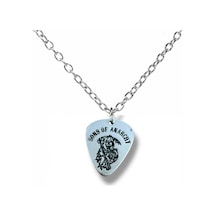 Sons Of Anarchy Dizi Temalı Pena Şeklinde Çift Taraflı Rock İşaretli Unisex Metal Kolye Çok renkli