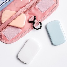 Lebıhmurah Bf813 Quanbu 2020 2 Adet Mavi Seyahat Sabunu Kağıt Yıkama El Banyosu Temiz Kokulu Dilim Tek Banyo ve Aks. Dğ. 47724003 Mavi