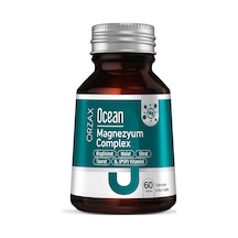Ocean Magnezyum Complex Bisglisinat - Malat - Sitrat - Taurat & B6 P5p Vitamini 60 Tablet