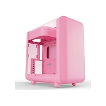 X50 Strawberry Milk Temperli Cam Usb 3.2 Atx Mid Tower Gaming Kasa Cs-hyte-x50g-sm X50 Strawberry Milk Temperli Cam Usb 3.2 Atx Mid Tower Gaming Kasa Cs-hyte-x50g-sm