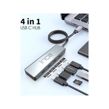 Inca Itpt-4t Type-c Hub X4 Type-c Port 3.1 10gbps Alumınyum Kasa Çoklayıcı Arz