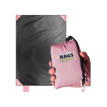 Haegs Cep Yer Örtüsü, Piknik Örtüsü Kamp Matı, Plaj Yer Örtüsü, Su Geçirmez, Kum Tutmaz, Hızlı Kurur, İnce Çok Renkli