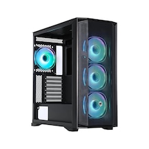 Frisby Cx-500 750w 80+ Bronze Argb Fan Gaming Mesh 4rgb Fan Yan:4mm Temper Cam-ön Panel:abs+ Mesh