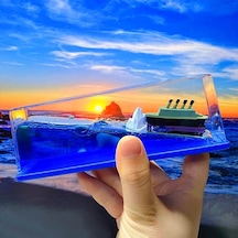 Vıp Unsınkable Tıtanıc Cruıse Shıp Batmayan Titanik Cruise Gemisi Sulu Dalgalanan Gemi Dekor Gemi
