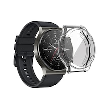 Lexroo Huawei Watch Gt 3 Pro 43mm İle Uyumlu Saat Silikon Ekran K