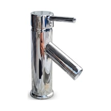 Silver Lavabo Bataryası - Kısa Krom