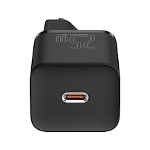 Super Si Pd 25w Type-c To Type-c Kablo Duvar Şarj Seti Siyah