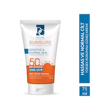 Dermo Clean Sunsure Hassas ve Normal Cilt Güneş Kremi SPF50+ 75 ML