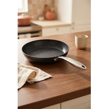 Bernardo Chef Line Granit Tava Siyah 28cm