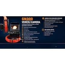 Gn 300 Vericili Kanal Boru Gözlem Kamerası - 20 Metre