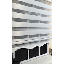 Zebra Stor Perde Beyaz Etek Dilimli Z-stb400v01