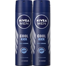 Nivea Men Cool Kick Erkek Sprey Deodorant 2 x 150 ML
