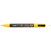Uni-ball Markör Boyama Posca Su Bazlı Poster 0.9-1.3 Mm Sarı Pc-3m