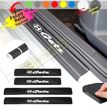 Hyundai Getz Kapı Eşiği Sticker (4 Adet) New