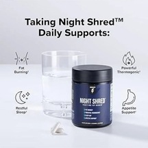 Night Shread Time Fat Burner F.t Ürünü 60 Lı X 3 Adet + 1 Jel Hediye
