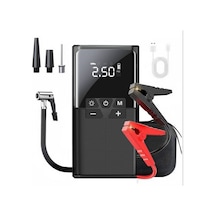 Akü Takviye Cihazı Dijital Hava Pompası 150 Psi Powerbank Özellikli Led Işıklı Jump Starter