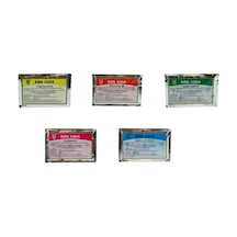 Krk Gıda Boyası Sarı + Kırmızı + Yeşil + Mavi + Pembe 5 x 9 G