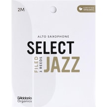 D\'addario Woodwinds Organic Select Jazz Alto Saksafon Kamışı No:2 Medium