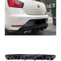 Seat İbiza Mk4 Difüzör-difizör Flaplı 2008-2017 Plastik İthal