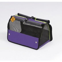Missidea Brave Paws Flybag Fileli Kedi Ve Köpek Taşıma Çantası Havayolu Uyumlu Mor