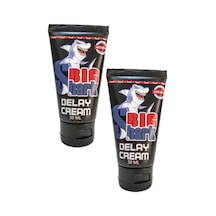 Big Shark Del.ay Erkekler Için Yeni Formülü Geci.ktirici Krem 50 Ml X 2 Adet