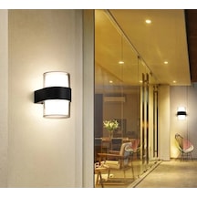 Cata Bora 12w Günışığı 3200 Kelvin Led Aplik Dış Mekan Ip54 Ct-7048 Siyah