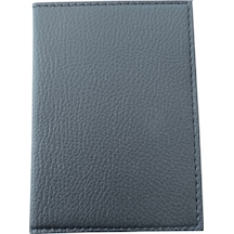 Deri Ruhsat Kabı Kılıf Siyah