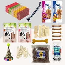 Miçiko Küçük Irk Köpekler İçin Full Ödül Eğlence Paketi 13'lü Set