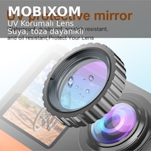 4k 60fps Aksiyon Kamera 16mp, Wifi, 6 Eksen Eıs, 30m Su Geçirmez, Çift Ekran, Uzaktan Kumanda Siyah
