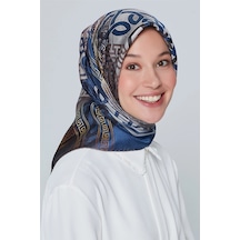 Armine Özel Nostalji Serisi Twill İpek Eşarp Modelleri 8245D-09