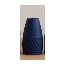 Modern Dekoratif Şık Masa 20 Cm Lacivert Lacivert