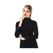 Anıt Bayan Dantelli Uzun Kollu Atlet Dantel Yaka Atlet 2936