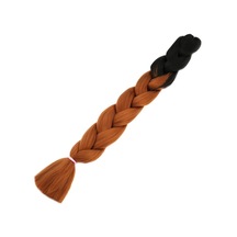 Afrika Örgülük Sentetik Ombreli 100 Gr. / Siyah / Bakır - Mydr-462920 Çok Renkli