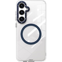 Galaxy S24 Uyumlu Kılıf Magsafe Sararmaya Karşı Dayanıklı Youngkit Clear Crystal Serisi Siyah