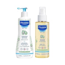 Mustela Yenidoğan Şampuanı 500 Ml - Mustela Bebek Yağı 100ml