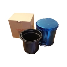 ATASEVEN Krom Pedallı Çöp Kovası 12 LT