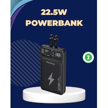 Hubrendy Tekno Taşınabilir Powerbank 22.5w Hızlı Şarj Destekli Diğer