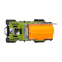 Dickie, 203834011, Dino Camper, Serbest Tekerlekli Jeep, Işıklı, Sesli, Açılır Kapılar, Yumuşak Lastikler, Merdivenli Kamp Tavanı, Figür, 2 Dinozor, 23 Cm Açık Bej