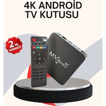 4k Android Tv Box Akıllı Medya Oynatıcı, 2gb Ram, 16gb Hafıza, Wi-fi Destekli