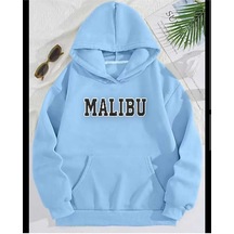 Kozia Outdoors Malkocbey Malıbu Baskılı Mavi Swetşirt Bebe Mavi Bebe Mavi