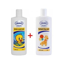 Ersağ Bebek Şampuanı 300 Ml + Bebek Duş Jeli 300 Ml