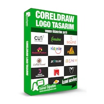 CorelDraw ile Logo Tasarımı Video Ders Eğitim Seti