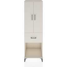 Hyperion Dolap Tek Raflı Tek Çekmeceli Tek Askılı 60x44x195 Aytaşı-aytaşı Aytası
