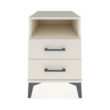 Kronos Komodin Tek Raflı 2 Çekmeceli 44x59x64 Aytaşı-aytaşı Aytaşı